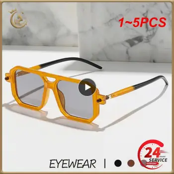 1-5 бр. големи кръгли рамки ацетатные оптични очила леопардовые мъжки дамски модни очила
