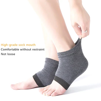 1 чифт силиконови овлажнители гелевых чорапи за пети Комплект продукти за грижа за напукана кожа на краката Професионална грижа за краката