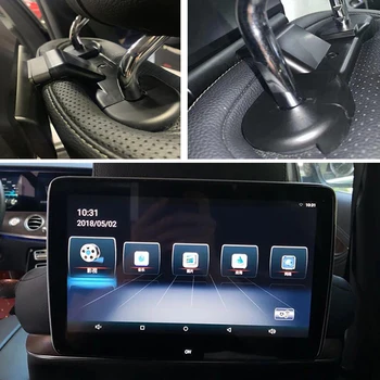 11,6-Инчов облегалката за глава 5G Wifi TV 4K Авто Монитор Android 12,0 Многофункционален Таблет Със Сензорен Екран За Mercedes Benz E GLE GLS Class