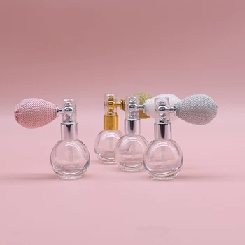 15 мл Балонна въздушна възглавница парфюм Спрей-спрей за Еднократна употреба през Цялата Луксозен Преносим Прозрачен Празна Стъклена бутилка спрей-спрей