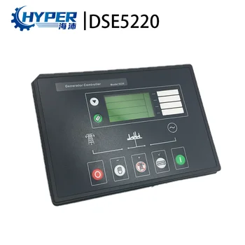 DSE5220 Deep Sea Copy Genset Електронен модул контролер, контролен панел, LCD дисплей Auto Star за контролер дизелов генератор