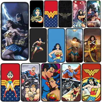 W-Wonder Woman DC Movie Cover Калъф за Телефон Xiaomi Mi 12 11T 10T 9 CC9E A2 Pocophone F1 Redmi K20 K30 K40 Pro K30i Funda Cash