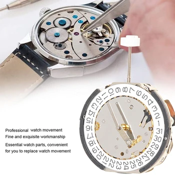 Взаимозаменяеми с часовников механизъм 3520D, бяла машина, 6,12 секунди мультикинетический с часовников механизъм 3520.D за RONDA