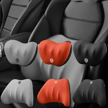 Възглавница за главата с останалите в задната част на автомобилни седалки, дишаща подкрепа и възглавница за кръста от пяна с памет ефект, подходяща за седалка на камион, офис стол