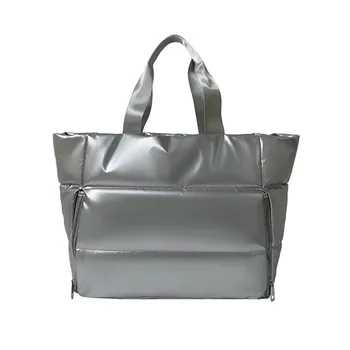 Дамски чанта за фитнес, мокро и сухо, отделна водоустойчива чанта за плуване, за ръчна чанта през рамо