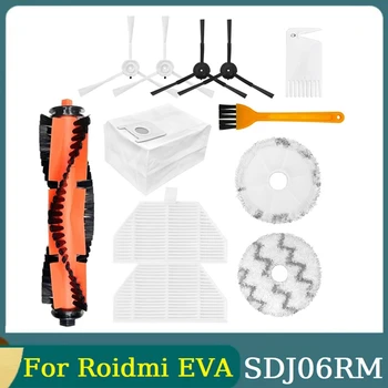 За робот-прахосмукачка Roidmi EVA SDJ06RM Подмяна на Резервни части на Основната Странична четка Филтър Въже Парцал Торба за прах