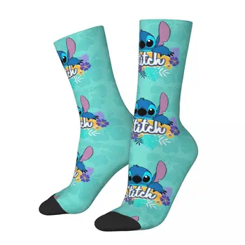 Забавен Бод Сладки Баскетболни Чорапи Полиестер Средната Тръба Чорапи за Жени, Мъже Нескользящие