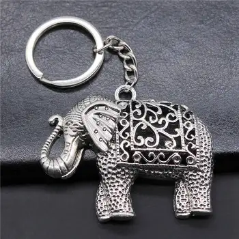 Ключодържатели във формата на Слон, търговия на Едро на Аксесоари за изработка на бижута, Окачване за мобилен телефон