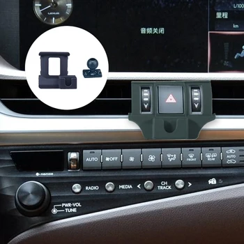 Кола номер на Базовия скоба Централно отдушник за Lexus RX UX ES NS LS 2015-2020 Специални Аксесоари за интериор на автомобили