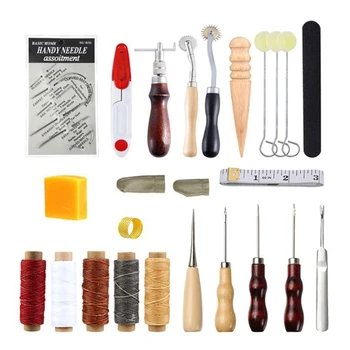 Комплекти ръчни инструменти за бродерия от кожата, Инструмент за шиене на ръка, иглата за шиене