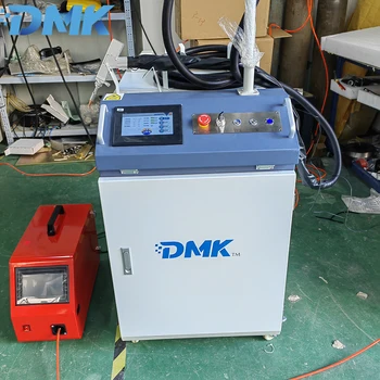 Лазерен заваръчни машини DMK мощност от 2000 W, лазерни заваръчни апарати за запояване на метали, неръждаема стомана, алуминий