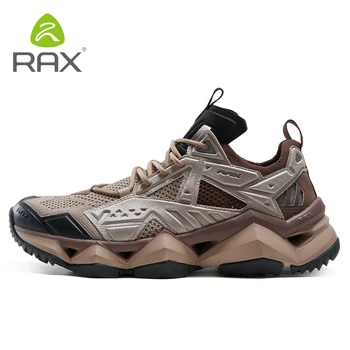 Маратонки RAX, мъжки и дамски спортни обувки на открито, Дишащи, леки маратонки, отгоре от въздушна мрежа, устойчива на плъзгане подметка от естествен каучук.