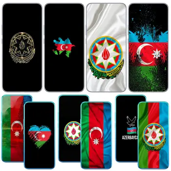 Мек калъф за мобилен телефон с флага на Азербайджан Nonka за Motorola Moto Edge Pro 40 30 нео 20 One Fusion G200 E22 E40 E30 E22I Case