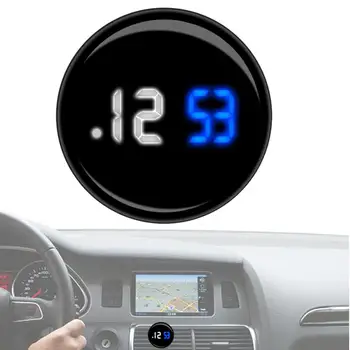 мини-автомобили часовник Водоустойчив стикер на таблото Часовник със сензорен контрол Автомобилни цифрови часовници, Аксесоари за мини-електронни часовници