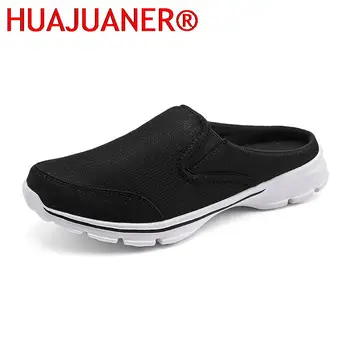 Мъжки летни обувки-лоферы, мъжки удобна мода обувки за ходене, големи размери 39-48, мъжки маратонки Zapatillas Hombre, мъжки ежедневни обувки