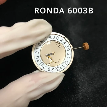 Оригинален швейцарски механизъм RONDA 6003B Нови кварцови Аксесоари за часовници