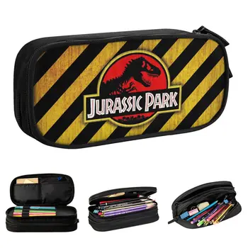 Пеналы Dinsaur Jurassic, чанти-държачи за химикалки, студентски чанта за съхранение, ученически пеналы с цип