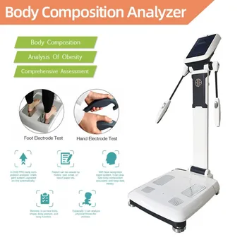 Пълен анализатор на здравето на тялото за оценка на физическата форма, в състава на Бск, скейлера мазнини, диагностично устройство F9