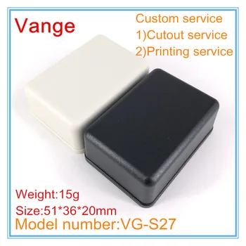 Разпределителните кутия за кабели Vange 51 * 36 * 20 mm от ABS-пластмаса за дизайн на кутията
