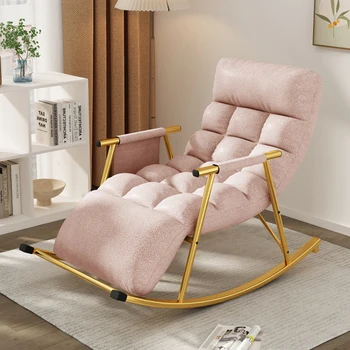 Стол с възможност за сгъване на облегалката за всекидневната, Уникални ергономични дизайнерски диван за секс, Индивидуално стол за тераси, Кожени мебели в стил постмодерното