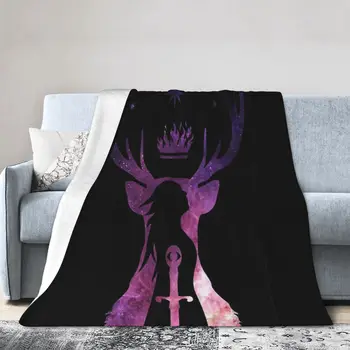 Стъклена трона Aelin Fanart, Ультрамягкое одеяло от микрофлиса