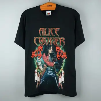 Тениска Alice Cooper Tour, тениска унисекс, подарък за фен Тениска Унисекс AN25684