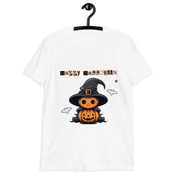 Тениска с Тиква Вещици Честит Хелоуин