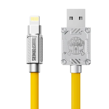 Трансформатори TF-А02 USB Сверхбыстрое зарядно устройство Интерфейс PD Кабел за зареждане на мобилен телефон 2,4 1,5 м