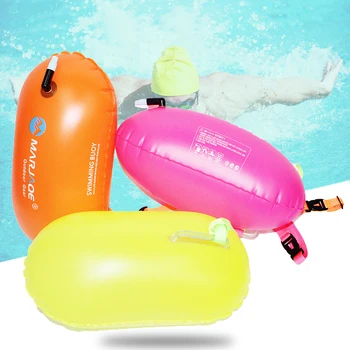 Чанта за плуване Водоустойчив PVC Надуваема Шамандура за плуване, за Спасителен пояс за водни спортове, да изсъхнат на влекач, чанта за гмуркане и ветроходство